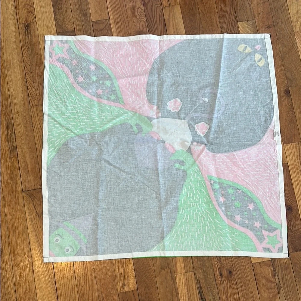 Lush Organic Cotton Fabric Halloween shawl